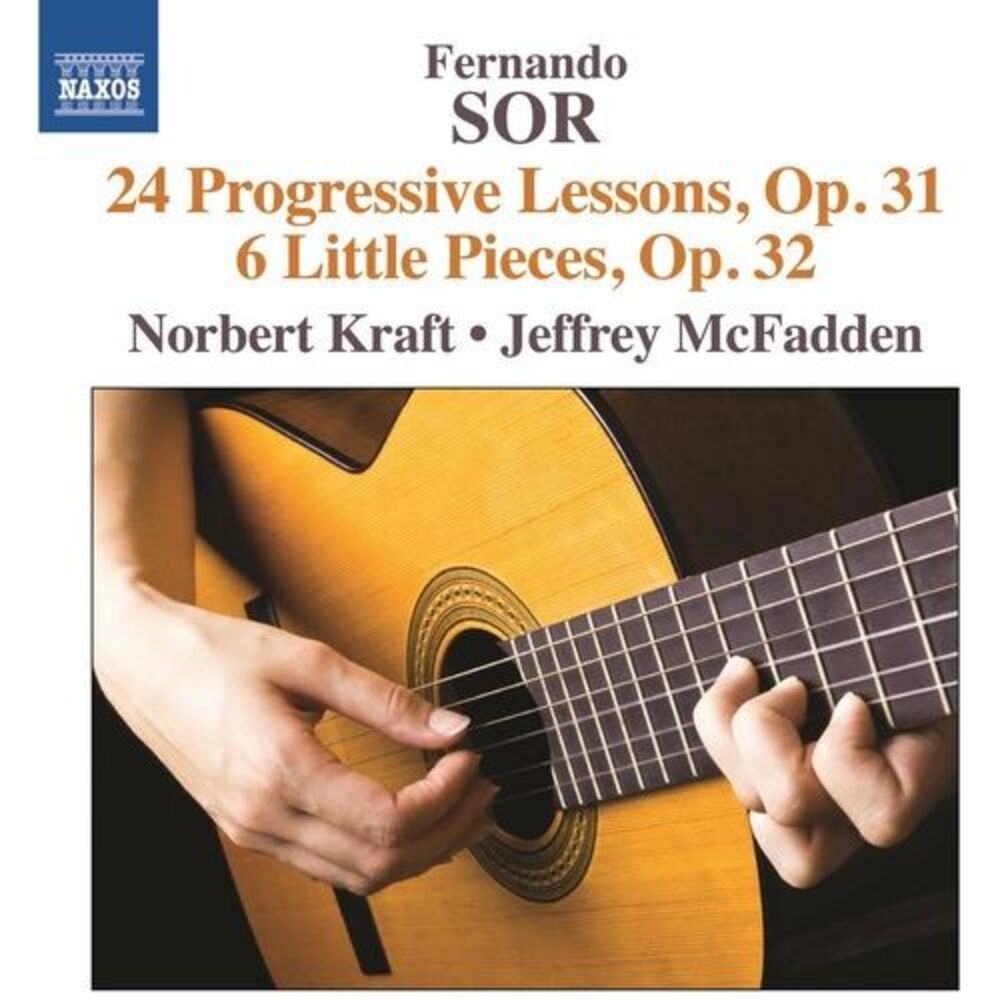Norbert Kraft - Fernando Sor: 24 Progressive Lessons Op.31 & 6  CD